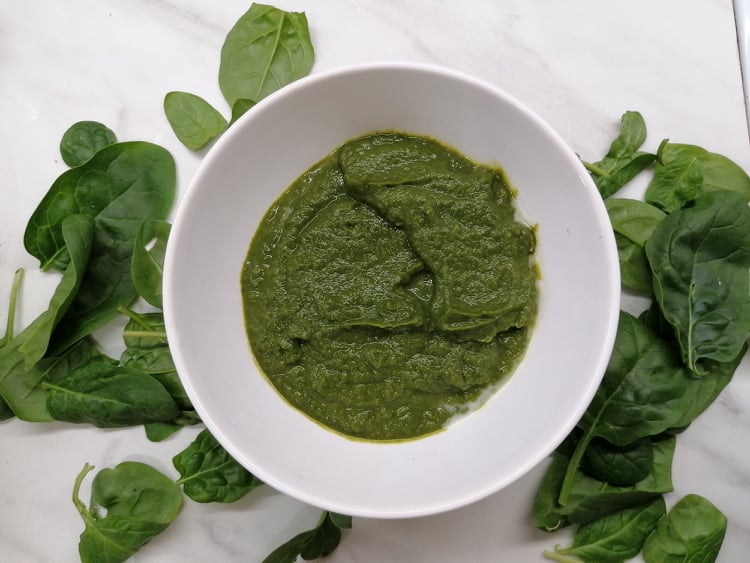 Спаначена крем супа