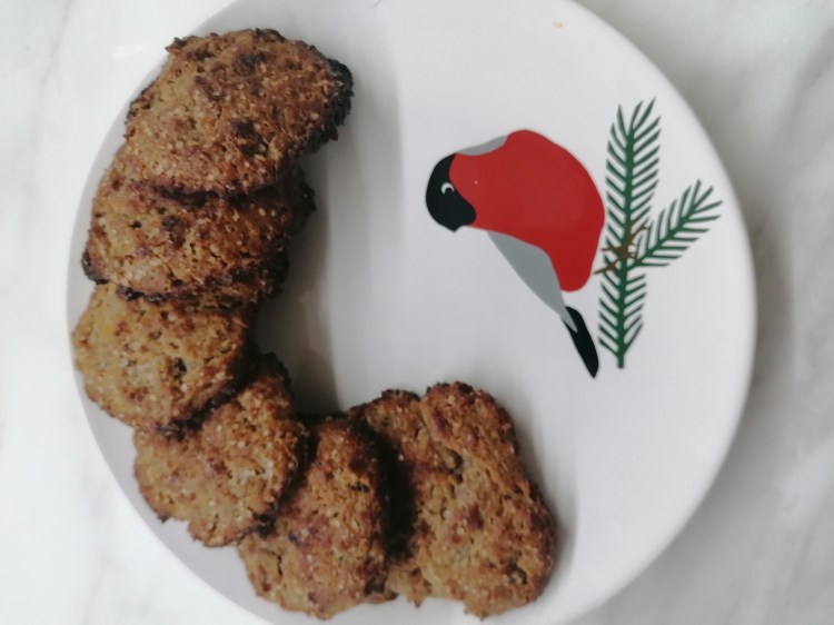 Бисквити с Фъстъчен тахан и&nbsp;банан